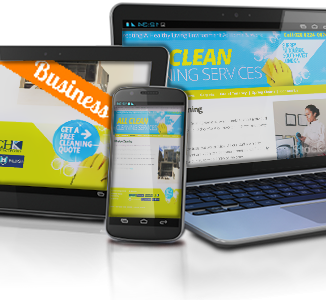 Small Business Website for All Clean Cleaning