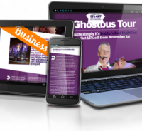 Bus Tour Website for GhostBus